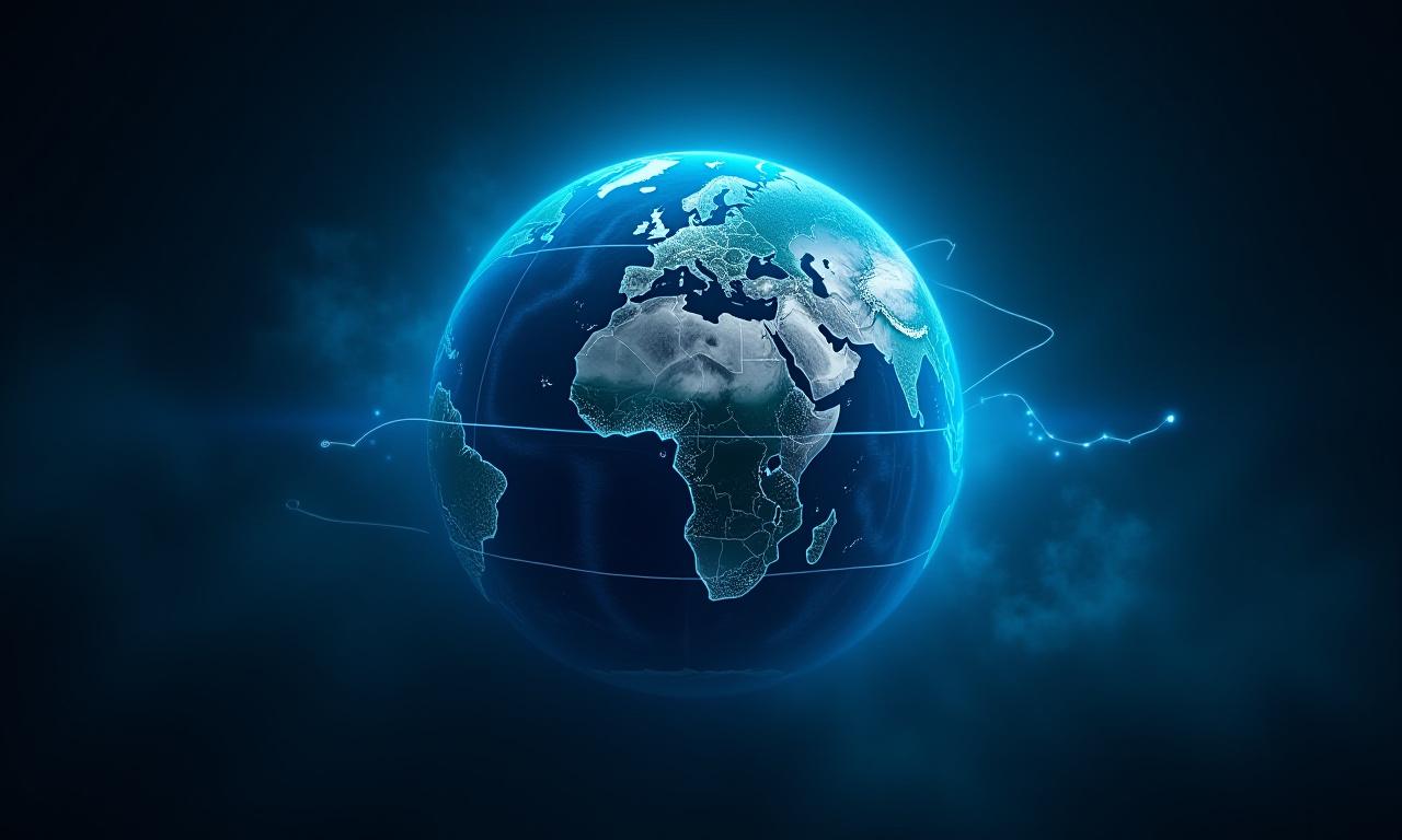 Global atmospheric modeling visualization